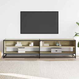 Berkfield Tv Cabinet Sonoma Oak 180.5X40X46 Cm Engineered Wood - thumbnail 3