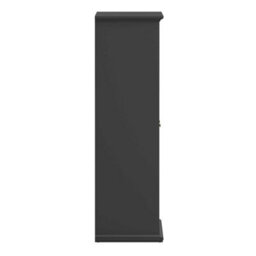 Wyld Haus Osaka Matt Dark Grey 3-Door Wooden Wardrobe - thumbnail 5