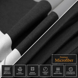 Lazzaro Single Duvet Cover Set Brushed Microfiber Duvet Cover Single 2 Pcs Bedding Sets With Zipper Closure - thumbnail 7