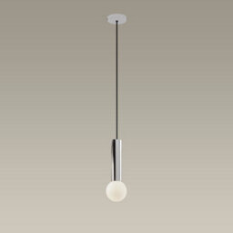 Luminosa Lighting Luminosa Mist Bathroom Ceiling Simple Pendant Light Chrome E14