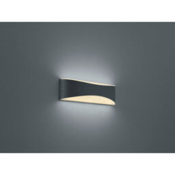 Luminosa Lighting Luminosa Konda Modern Outdoor Flush Wall Lamp Anthracite 3000K Ip65 - Uk Stock - thumbnail 3