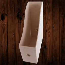 Woodeedoo Set Of 3 Wooden Magazine Rack Vertical File Holder Folder Stand Document Organiser For Desk Or Office Shelf - thumbnail 4