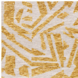 Yellow Modern Easy To Clean Abstract Rug For Living Room Bedroom And Dining Room-200Cm X 290Cm - thumbnail 3