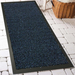 Barrier Mat 40 X 60 Cm Blue  Anti-Slip Waterproof Door Mat - thumbnail 3