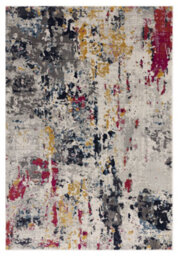 Multicolour Modern Abstract 9mm Thick Stain-Resistant Rug For Bedroom, & Dining Room, Easy To Clean Rug-120Cm X 170Cm - thumbnail 6