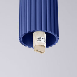 Sollux Lighting Halo Aluminum/glass Ultramarine 1 Lights Modern Ceiling Light - thumbnail 5