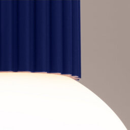 Sollux Lighting Halo Aluminum/glass Ultramarine 1 Lights Modern Ceiling Light - thumbnail 3