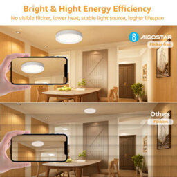 Aigostar 18W Led Ceiling Lights, 1980Lm Round Led 3000K Warm White Pack Of 2 - thumbnail 9
