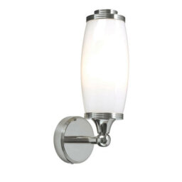 Luminosa Lighting Luminosa Eliot 1 Light Bathroom Wall Light Polished Chrome Ip44, G9 - thumbnail 1