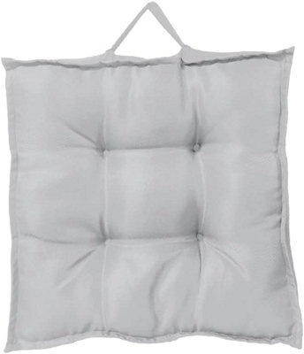 Gc Gaveno Cavailia Outdoor Waterproof Booster Seat Cushion Silver 45 X 45 Cm Living Room,garden Chair, Adjustable Chair Cushion - image 1