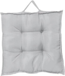 Gc Gaveno Cavailia Outdoor Waterproof Booster Seat Cushion Silver 45 X 45 Cm Living Room,garden Chair, Adjustable Chair Cushion