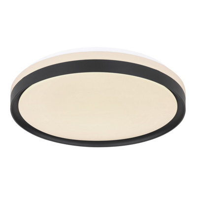 Luminosa Lighting Luminosa Sonny 39Cm Flush Ceiling Light White Led Dimmable 2700-6500K Remote Control - image 1