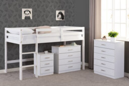 Panama Mid Sleeper White By Seconique