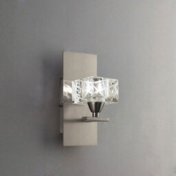Luminosa Lighting Luminosa Zen Wall Lamp Switched 1 Light G9, Satin Nickel - thumbnail 2