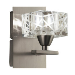 Luminosa Lighting Luminosa Zen Wall Lamp Switched 1 Light G9, Satin Nickel - thumbnail 4