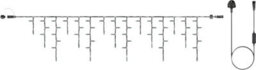 Eagle Connect Icicle Lights Black Rubber  60/40/20 Drop  7M Cool White - thumbnail 7