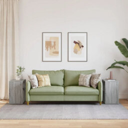 Berkfield Side Tables 2 Pcs Grey Sonoma 50X30X50 Cm Engineered Wood - thumbnail 3
