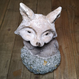 Samuel Alexander 41Cm Battery Lit Christmas Magnesia Fox On Ivy Leaf Tail With Warm White Leds - thumbnail 4