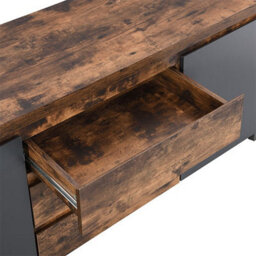 Furniture in Fashion Sydney Large Sideboard With 2 Door 3 Drawer In Rustic Oak - thumbnail 8