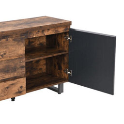 Furniture in Fashion Sydney Large Sideboard With 2 Door 3 Drawer In Rustic Oak - thumbnail 9