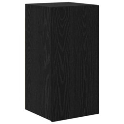 Berkfield Tv Cabinet Set 8 Pcs Black Oak Engineered Wood - thumbnail 5