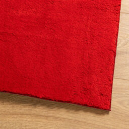 Walplus Rug Huarte Short Pile Soft And Washable Red 200X280 Cm - thumbnail 4