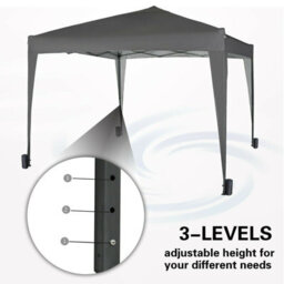 Mcc Direct Gazebo 3X3 Pop Up Grey - thumbnail 4