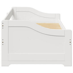 Berkfield Daybed With Trundle Without Mattress Irun White 90X200 Cm - thumbnail 8