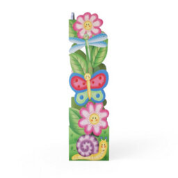 Teamson Home Teamson Kids Magic Garden 3-Tier Wooden Children's Bookshelf And Storage Drawers, Multicolour - thumbnail 2