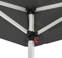 Crocodile Trading 3M X 3M Extreme 40 Commercial Instant Shelter Pop Up Gazebos Frame & Canopy - Black - thumbnail 7