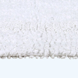Homescapes Luxury Reversible Cotton Shower Mat - White - thumbnail 4