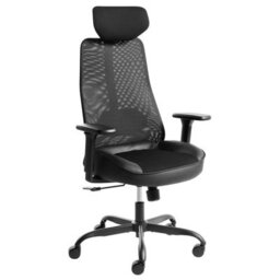 Beliani  Office Chair Stryke Black - thumbnail 1