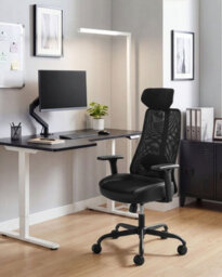 Beliani  Office Chair Stryke Black - thumbnail 2