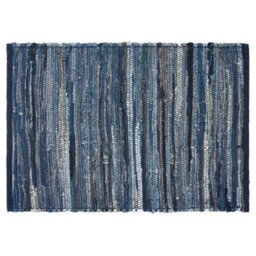 Bravich Chindi Handwoven Denim Recycled Rag Rug - 240 X 330Cm - thumbnail 4