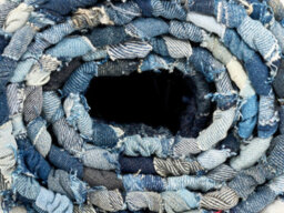Bravich Chindi Handwoven Denim Recycled Rag Rug - 240 X 330Cm - thumbnail 6