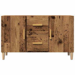 Berkfield Sideboard Old Wood 100X36X60 Cm Engineered Wood - thumbnail 4