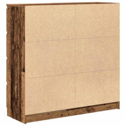 Berkfield Sideboard Old Wood 100X35X99 Cm Engineered Wood - thumbnail 8