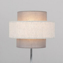 Valuelights Weaver Pair Of Touch Table Lamps With Herringbone Grey Shade - thumbnail 4