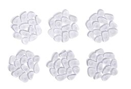 GoodHome Koros Transparent Pebbles Pebble Bath & Shower Mat (L)12Cm (W)12Cm - thumbnail 4