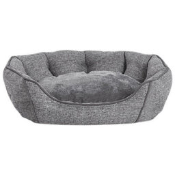 Beliani  Pet Bed Candir Linen Grey - thumbnail 4