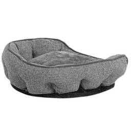 Beliani  Pet Bed Candir Linen Grey - thumbnail 6