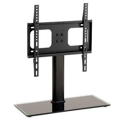 Ttap Fixed Tabletop Pedestal Tv And Monitor Stand Tt44F  Height Adjustable - image 1