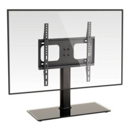 Ttap Fixed Tabletop Pedestal Tv And Monitor Stand Tt44F  Height Adjustable - thumbnail 2