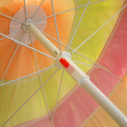 Sundaze 1.6M Multi-Colour Hawaiian Parasol Outdoor Beach Patio Umbrella Uv Protection - thumbnail 3