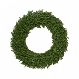 Vermont Spruce Wreath Christmas Decoration - thumbnail 1