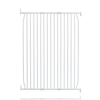 Bettacare Extra Tall Screw Fit Metal Dog Gate, White, 100Cm - 110Cm - image 1