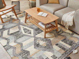 Beliani Rug Aygezard Multicolour 160 X 230 Cm Wool Kilim - thumbnail 2