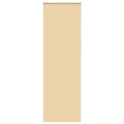 Berkfield Durable Roller Blind Blackout Beige 75X210 Cm Fabric Width 70.7 Cm Polyester - thumbnail 1