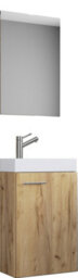 Vcm 3Tlg Washroom Washbasin Slito Mirror - thumbnail 1