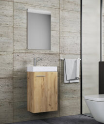 Vcm 3Tlg Washroom Washbasin Slito Mirror - thumbnail 3